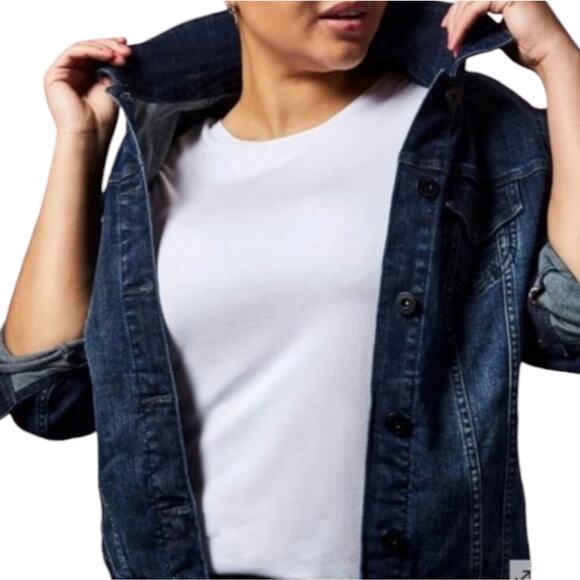 Torrid x Betsey Johnson Floral skull trucker jean jacket coat Plus Size 2 2X New - Picture 3 of 14